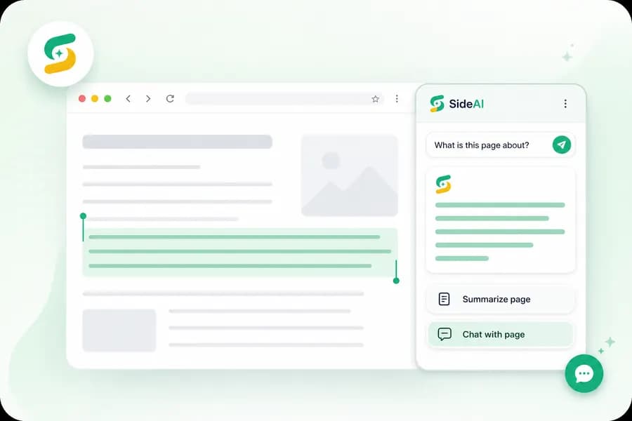 Page Assistant interface
